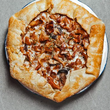 Wild Mushroom French Galette